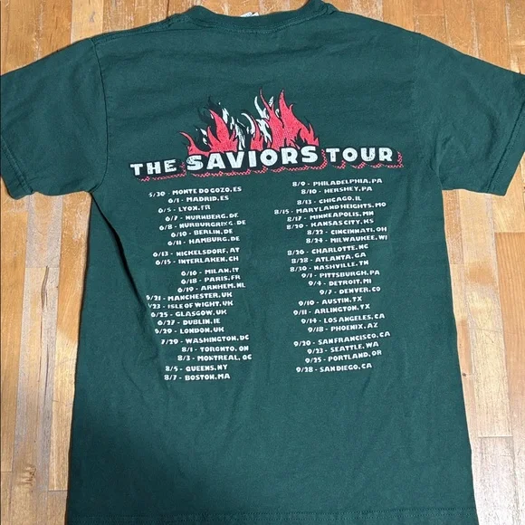 Green Day the Saviours Tour concert Tshirt - Picture 4 of 7